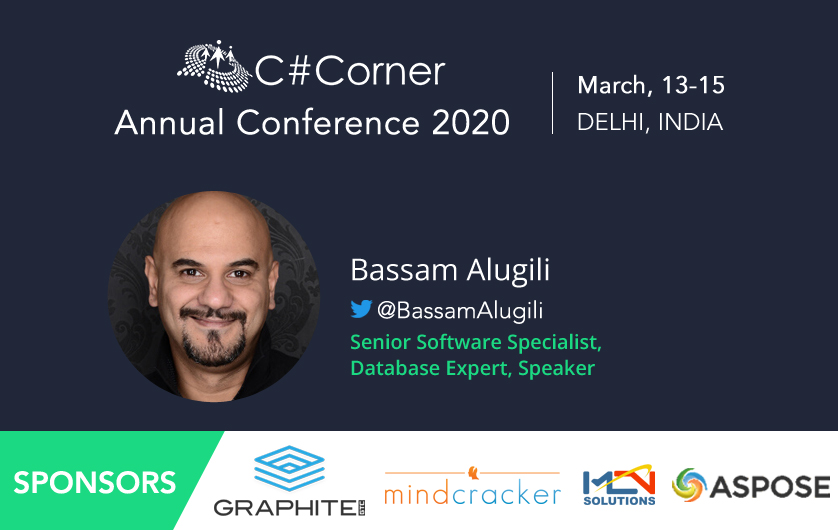 I am pleased to announce  that I will be the next speaker for  @CsharpCorner  Annual Conference 2020.  https://csharpcon.com